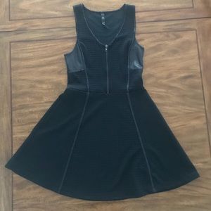 Jessica Simpson Fit and Flare A Line Black Dress